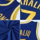 Men's Custom Royal Royal-Old Gold Authentic Throwback Basketball Jersey