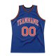 Men's Custom Royal Orange-White Authentic Throwback Basketball Jersey